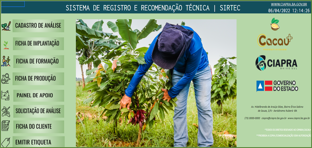 Geolocalização das UDR’s